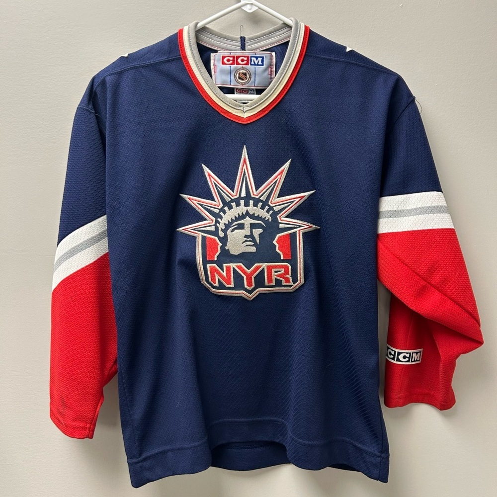 CCM‎ New York Rangers “Lady Liberty” Hockey Jersey